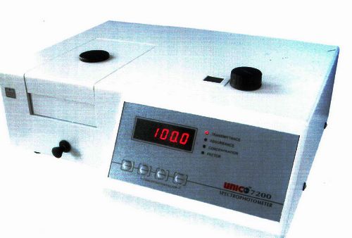 7200型可見分光光度計